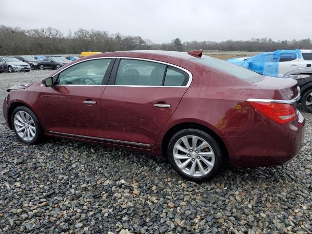 1G4GB5G31GF259251 - 2016 BUICK LACROSSE BURGUNDY photo 2