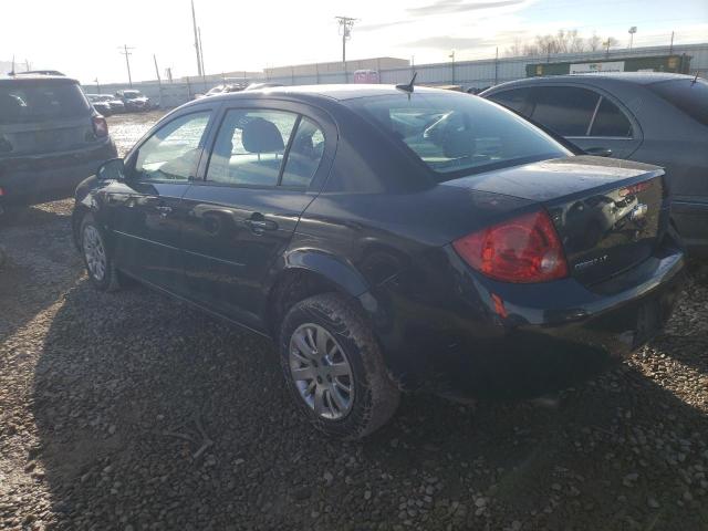 1G1AS58H097215283 - 2009 CHEVROLET COBALT LS BLACK photo 2