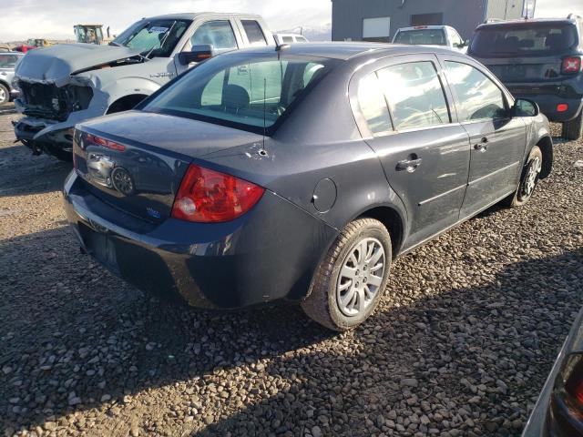 1G1AS58H097215283 - 2009 CHEVROLET COBALT LS BLACK photo 3