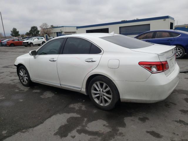 JTHBK1EG2C2481195 - 2012 LEXUS ES 350 WHITE photo 2