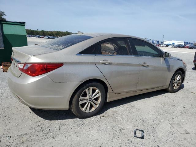 5NPEB4AC0CH329918 - 2012 HYUNDAI SONATA GLS BEIGE photo 3