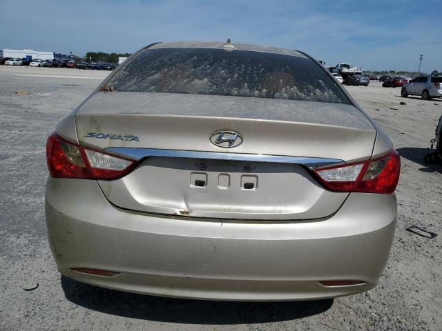 5NPEB4AC0CH329918 - 2012 HYUNDAI SONATA GLS BEIGE photo 6