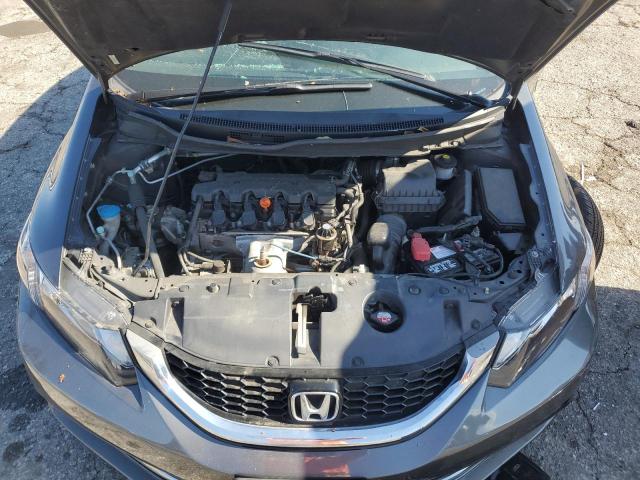 2HGFB2F8XDH516625 - 2013 HONDA CIVIC EX GRAY photo 11