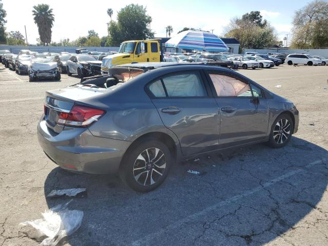 2HGFB2F8XDH516625 - 2013 HONDA CIVIC EX GRAY photo 3