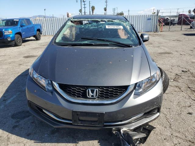 2HGFB2F8XDH516625 - 2013 HONDA CIVIC EX GRAY photo 5