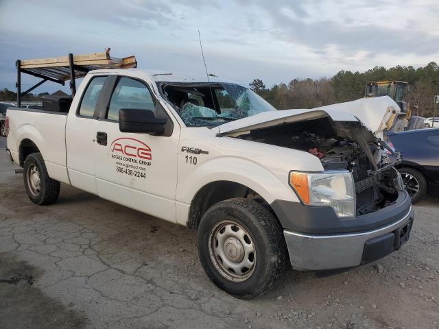 1FTEX1CMXEFB18177 - 2014 FORD F150 SUPER CAB WHITE photo 4