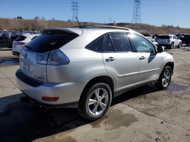 JTJHW31U482856547 - 2008 LEXUS RX 400H SILVER photo 3