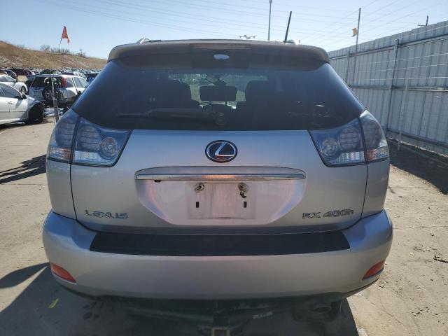 JTJHW31U482856547 - 2008 LEXUS RX 400H SILVER photo 6