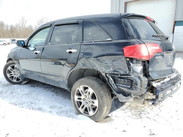 2HNYD28267H510572 - 2007 ACURA MDX BLACK photo 2