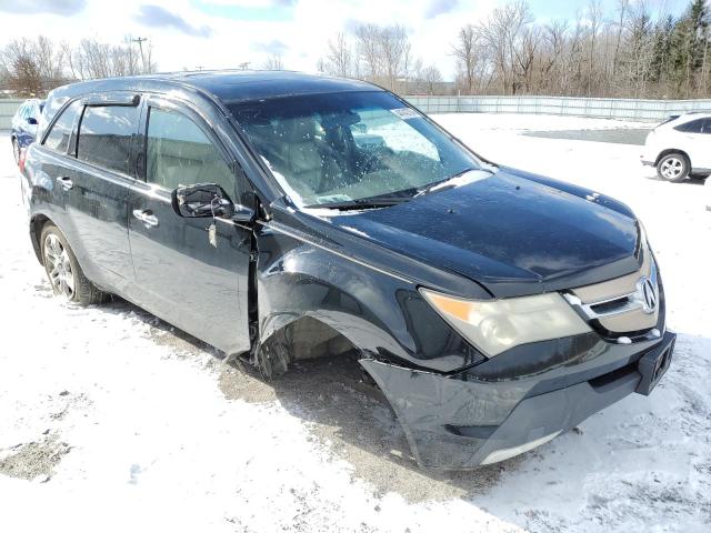 2HNYD28267H510572 - 2007 ACURA MDX BLACK photo 4