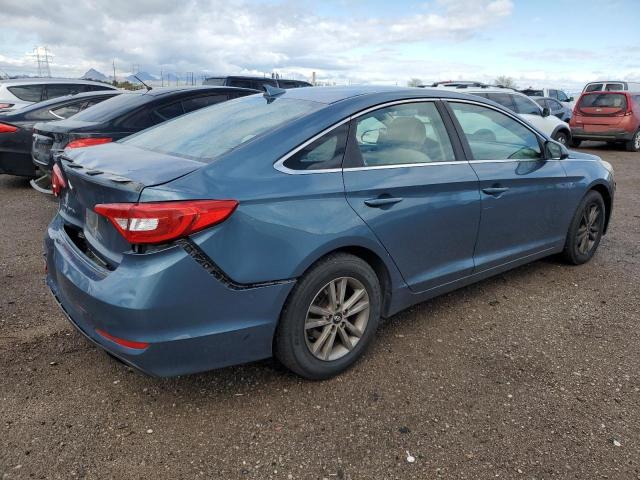 5NPE24AF6FH182163 - 2015 HYUNDAI SONATA SE TEAL photo 3