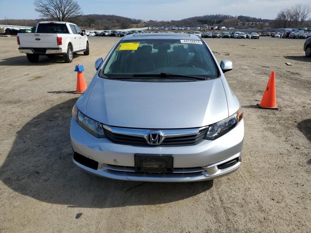 19XFB2F98CE310026 - 2012 HONDA CIVIC EXL SILVER photo 5