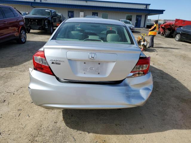 19XFB2F98CE310026 - 2012 HONDA CIVIC EXL SILVER photo 6