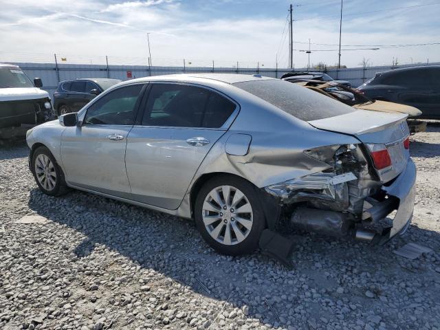 1HGCR3F81DA009261 - 2013 HONDA ACCORD EXL SILVER photo 2