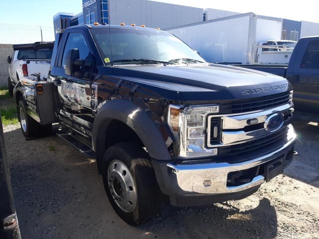 1FDUF4GY4KEC14056 - 2019 FORD F450 SUPER DUTY BLACK photo 4