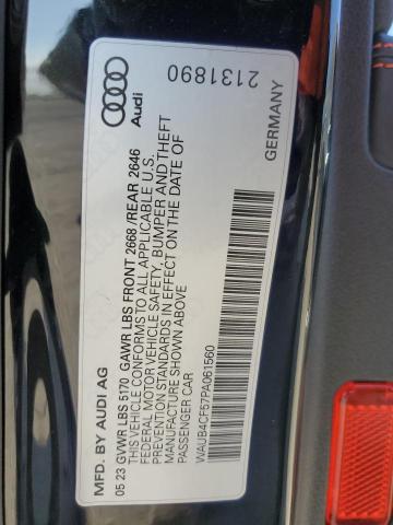 WAUB4CF57PA061560 - 2023 AUDI S5 PRESTIGE BLACK photo 13