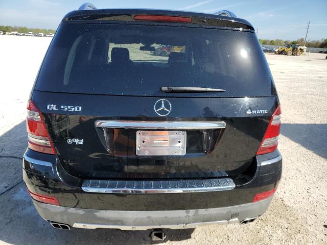 4JGBF86E09A480228 - 2009 MERCEDES-BENZ GL 550 4MATIC BLACK photo 6