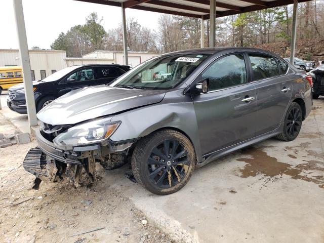 3N1AB7AP3HY308092 - 2017 NISSAN SENTRA S GRAY photo 1