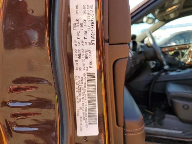 1C4RJFJG7EC259416 - 2014 JEEP GRAND CHER SUMMIT ბურგუნდია ფოტო 13