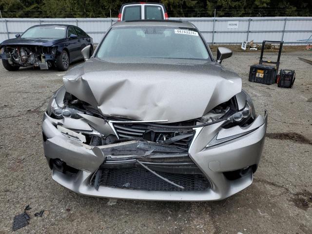 JTHCF1D24F5019819 - 2015 LEXUS IS 250 SILVER photo 5