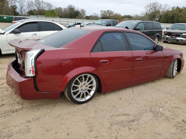 1G6DP577660180948 - 2006 CADILLAC CTS HI FEATURE V6 BURGUNDY photo 3