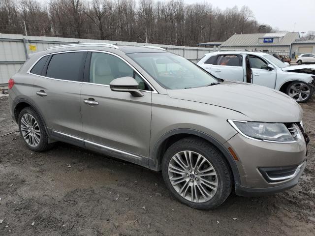 2LMTJ8LR0GBL45279 - 2016 LINCOLN MKX RESERVE BEIGE photo 4