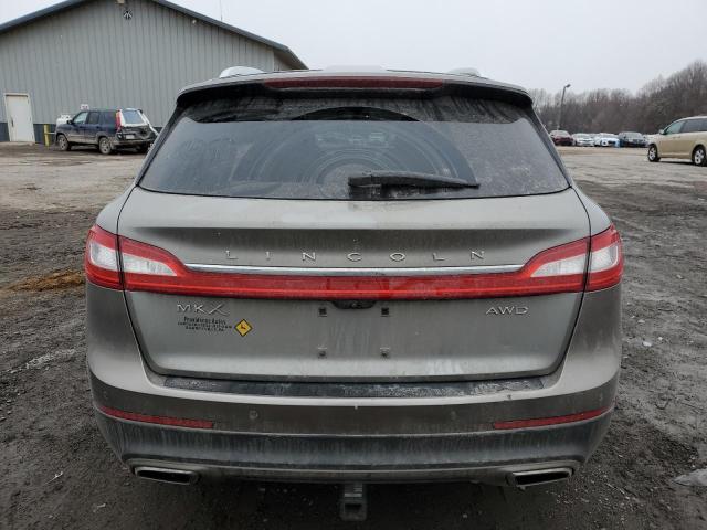 2LMTJ8LR0GBL45279 - 2016 LINCOLN MKX RESERVE BEIGE photo 6