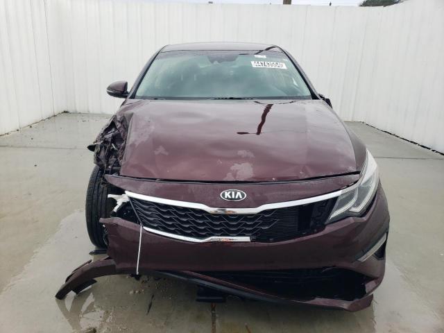 5XXGT4L35LG414008 - 2020 KIA OPTIMA LX BURGUNDY photo 5