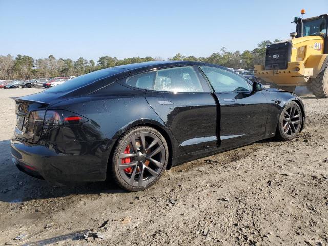 5YJSA1E66RF544459 - 2024 TESLA MODEL S BLACK photo 3