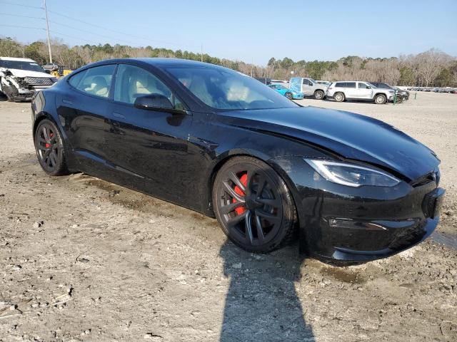 5YJSA1E66RF544459 - 2024 TESLA MODEL S BLACK photo 4