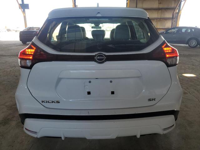 3N1CP5DV3PL476433 - 2023 NISSAN KICKS SR WHITE photo 6