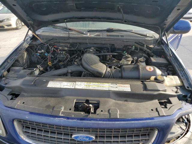 1FMFU18L4VLB58507 - 1997 FORD EXPEDITION BLUE photo 12