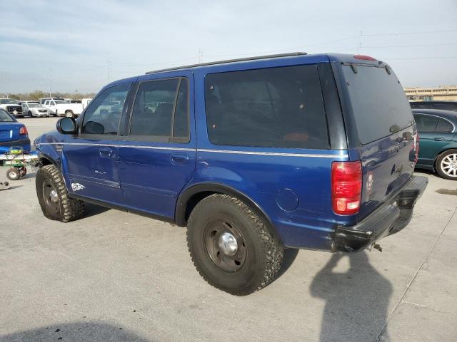 1FMFU18L4VLB58507 - 1997 FORD EXPEDITION BLUE photo 2