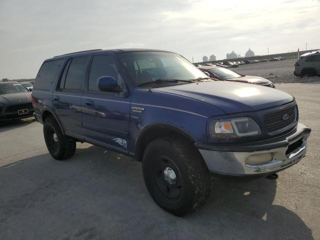 1FMFU18L4VLB58507 - 1997 FORD EXPEDITION BLUE photo 4