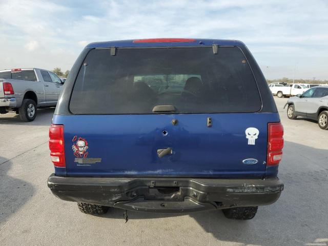 1FMFU18L4VLB58507 - 1997 FORD EXPEDITION BLUE photo 6