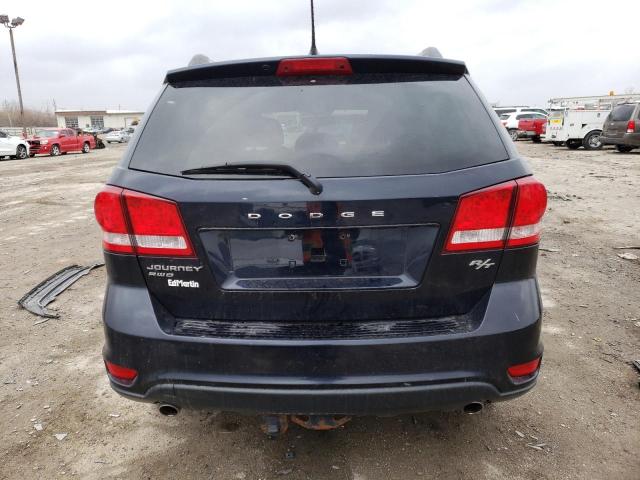 3D4PH6FG6BT550794 - 2011 DODGE JOURNEY R/T BLUE photo 6