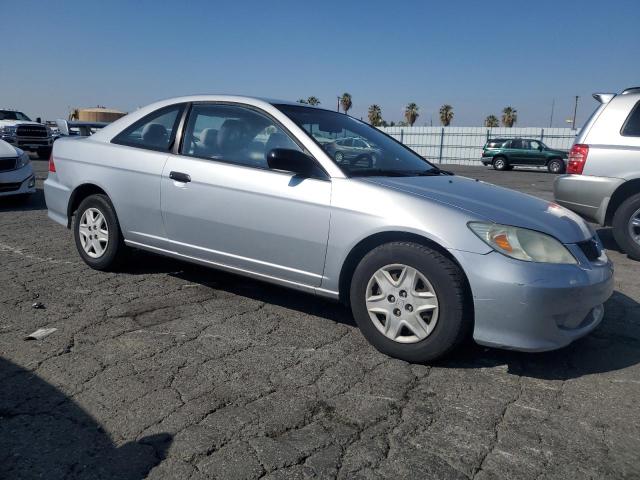 1HGEM22115L056256 - 2005 HONDA CIVIC DX VP SILVER photo 4