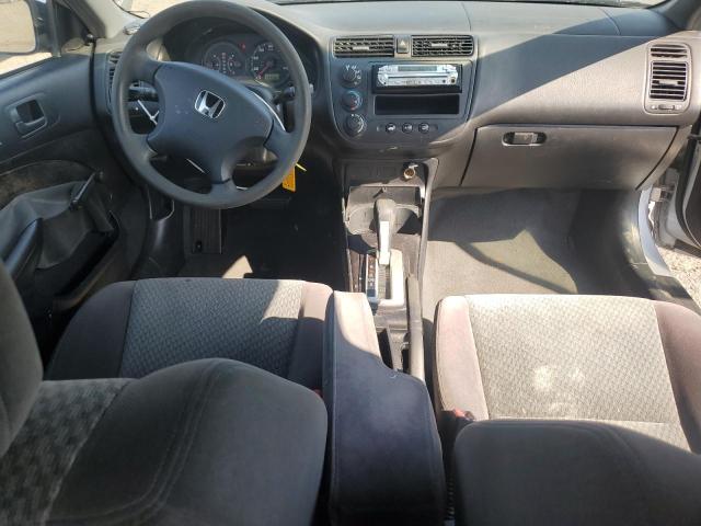 1HGEM22115L056256 - 2005 HONDA CIVIC DX VP SILVER photo 8