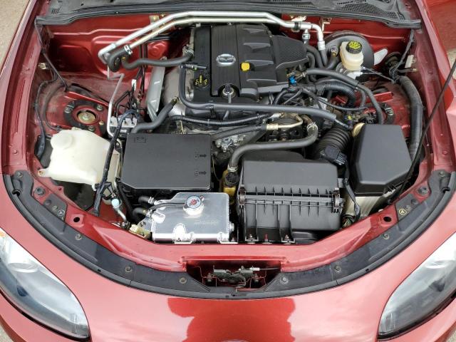 JM1NC25F760111448 - 2006 MAZDA MX-5 MIATA RED photo 11