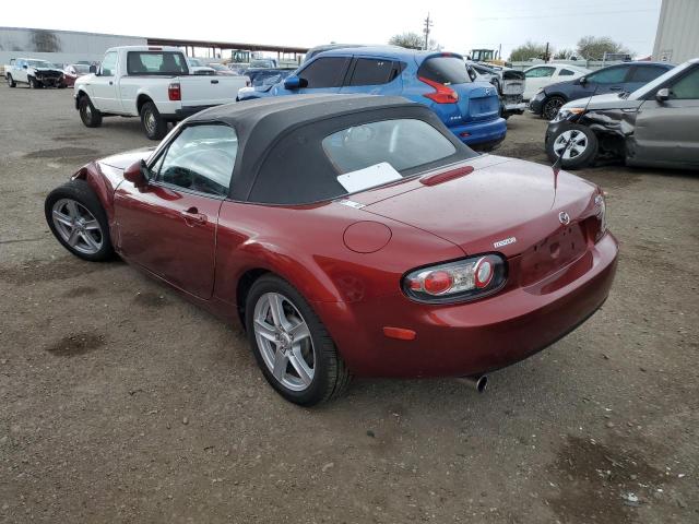 JM1NC25F760111448 - 2006 MAZDA MX-5 MIATA RED photo 2