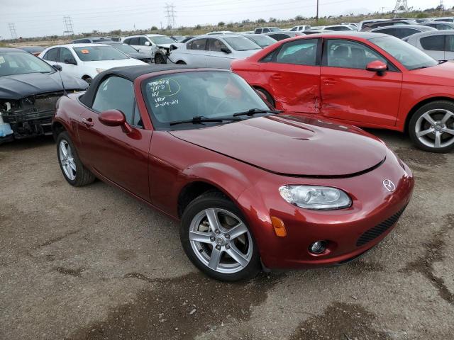 JM1NC25F760111448 - 2006 MAZDA MX-5 MIATA RED photo 4