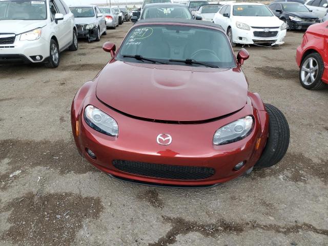 JM1NC25F760111448 - 2006 MAZDA MX-5 MIATA RED photo 5