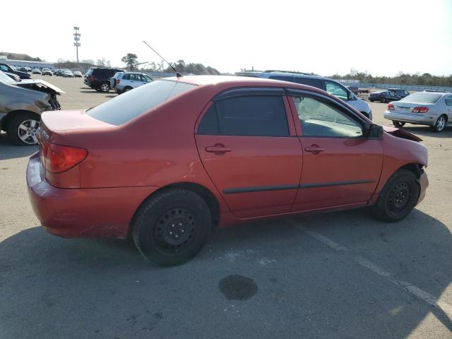 2T1BR32E35C491332 - 2005 TOYOTA COROLLA CE RED photo 3