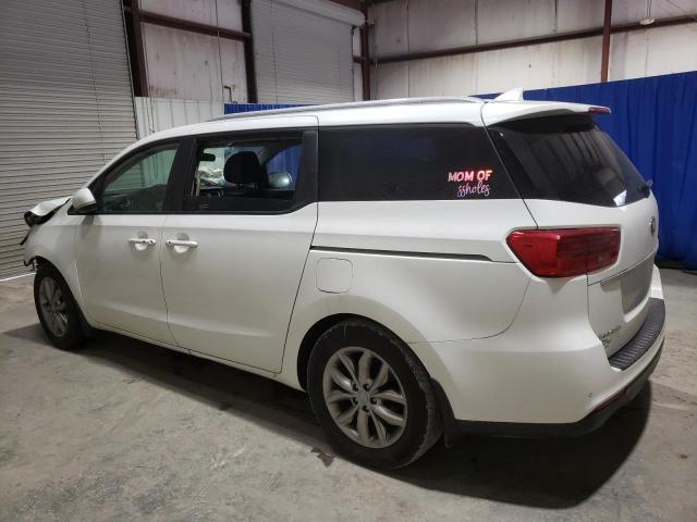 KNDMB5C13K6518200 - 2019 KIA SEDONA LX WHITE photo 2