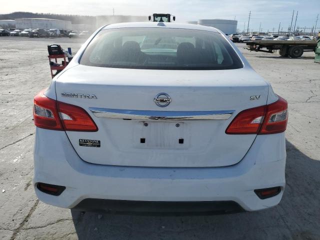 3N1AB7AP2KY325781 - 2019 NISSAN SENTRA S WHITE photo 6