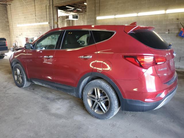 5XYZTDLB8HG397207 - 2017 HYUNDAI SANTA FE S MAROON photo 2