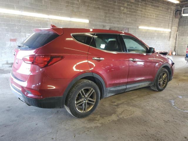 5XYZTDLB8HG397207 - 2017 HYUNDAI SANTA FE S MAROON photo 3