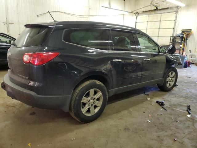 1GNLVGED8AS123979 - 2010 CHEVROLET TRAVERSE LT BLACK photo 3