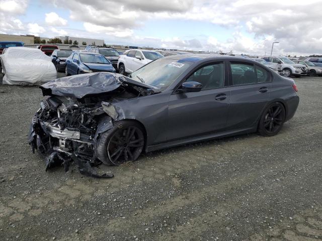 3MW5U9J07M8C21519 - 2021 BMW M340XI GRAY photo 1