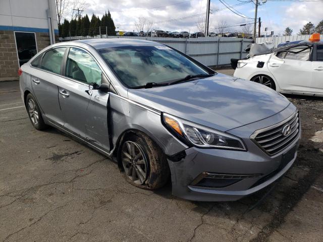 5NPE24AA6FH111131 - 2015 HYUNDAI SONATA ECO GRAY photo 4